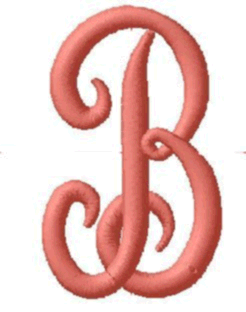 Large Single Letter Monogram
